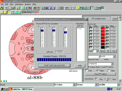 Experimental Pole Figures Processing