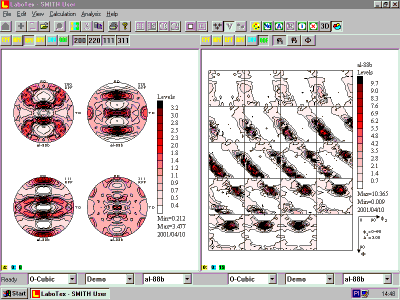 Orientations Analysis (xPFs & ODF)